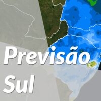 Tendência de chuvas na região sul