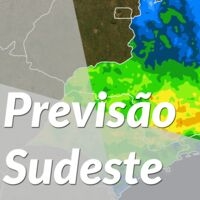 Sudeste: região pode registrar chuvas localmente fortes