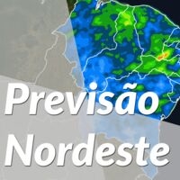 Chuva pode ocorrer em todos os setores da região nordeste